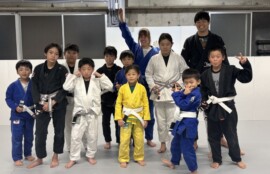 CAVE BJJ クラス風景