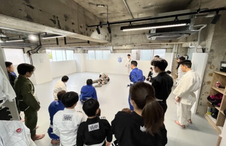CAVE BJJ 柔術クラス 風景