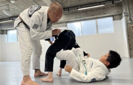 CAVE BJJ 柔術 キッズクラス　風景