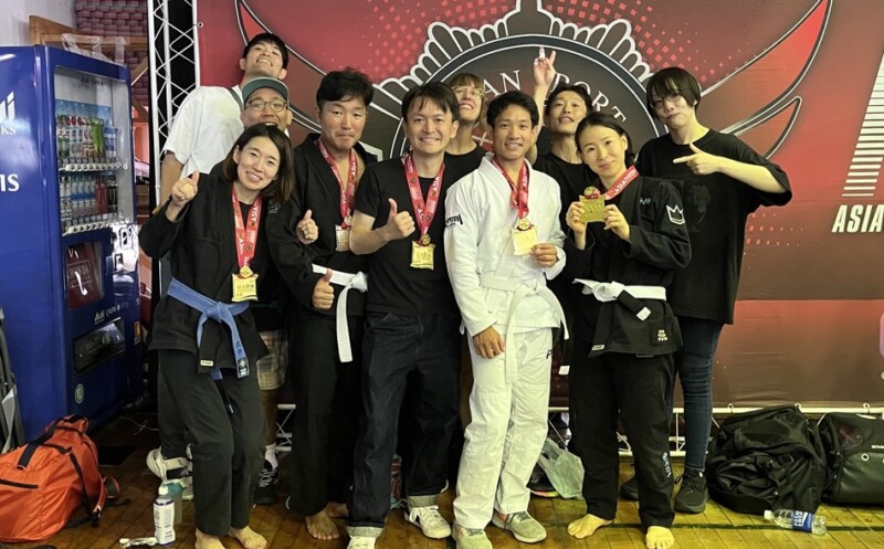 CAVE BJJ 柔術 大会出場者　入賞者