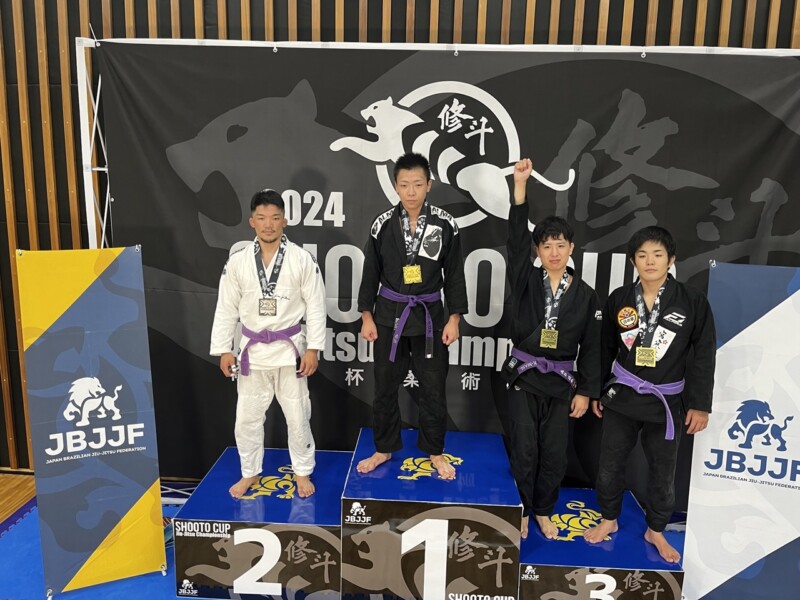 CAVE BJJ 柔術大会入賞者