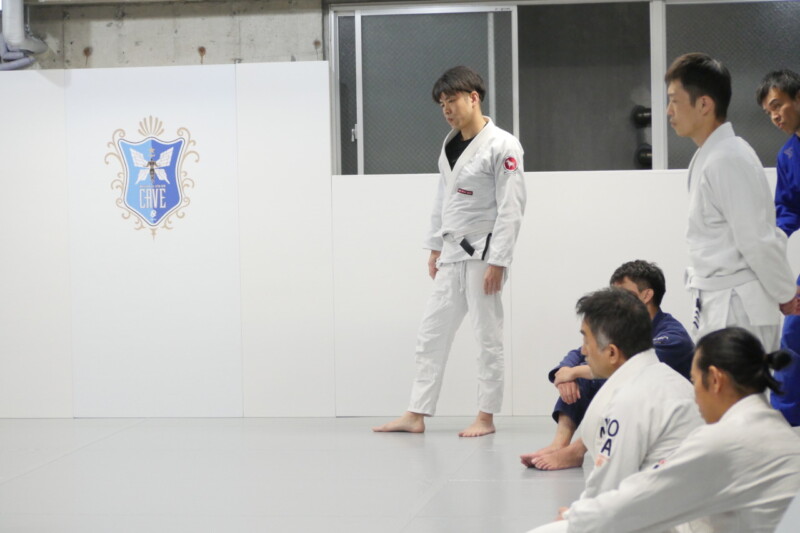 CAVE BJJ クラス風景