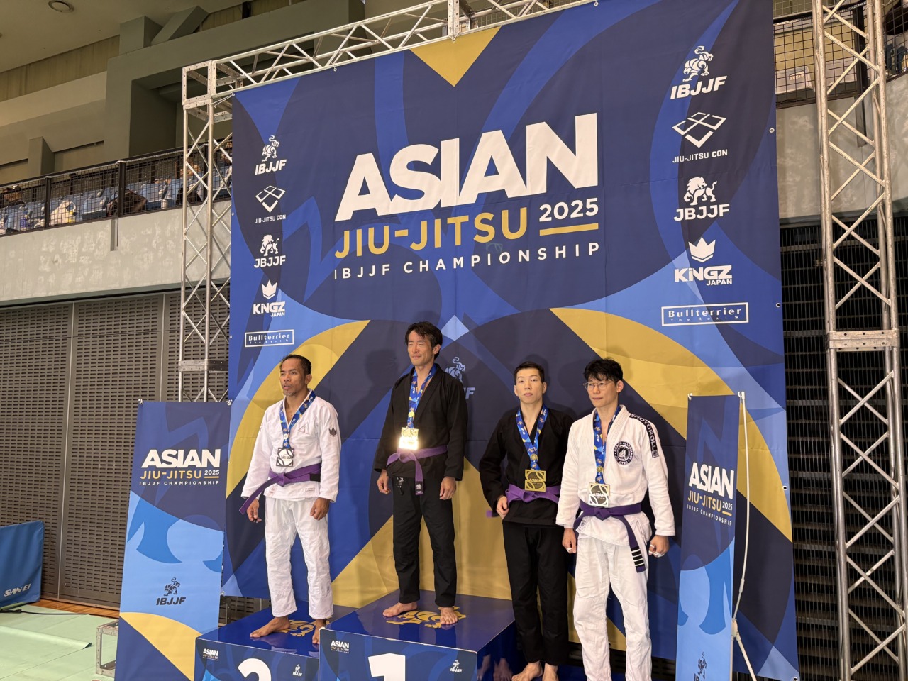 CAVE BJJ アジア選手権　入賞者