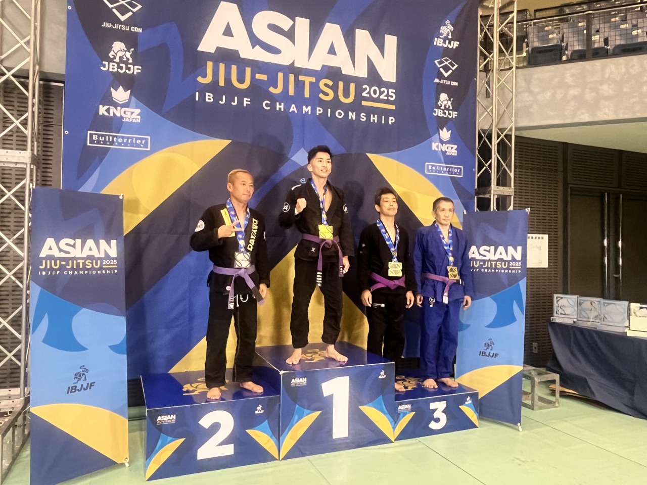 CAVE BJJ アジア選手権　入賞者