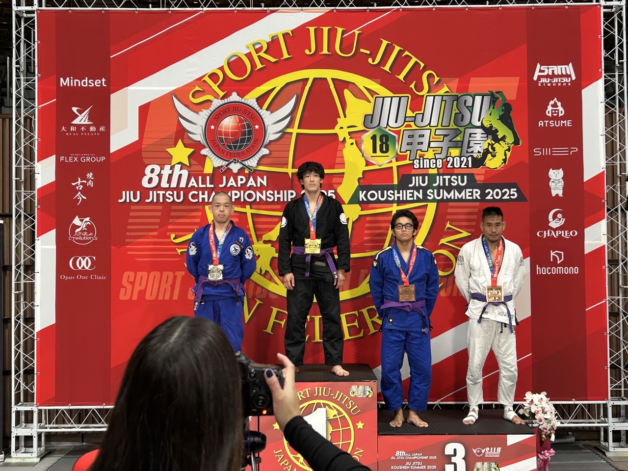 大会結果】SJJJF 第8回全日本柔術選手権ほか CAVE BJJ 入賞者