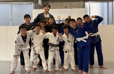 キッズ柔術クラス風景