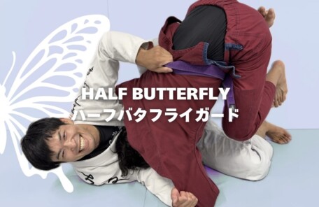教則：ハーフバタフライガード