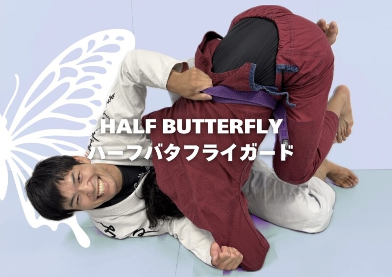 教則：ハーフバタフライガード