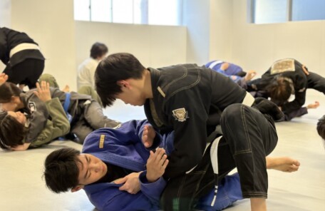 CAVE BJJクラス風景