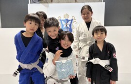 CAVE BJJキッズクラス風景