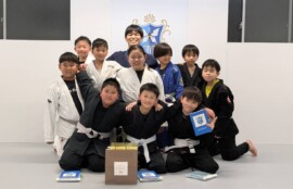 CAVE BJJキッズクラス風景