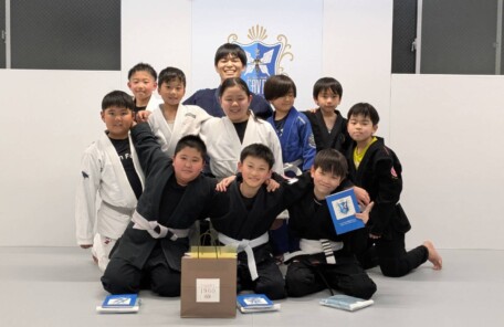 CAVE BJJキッズクラス風景