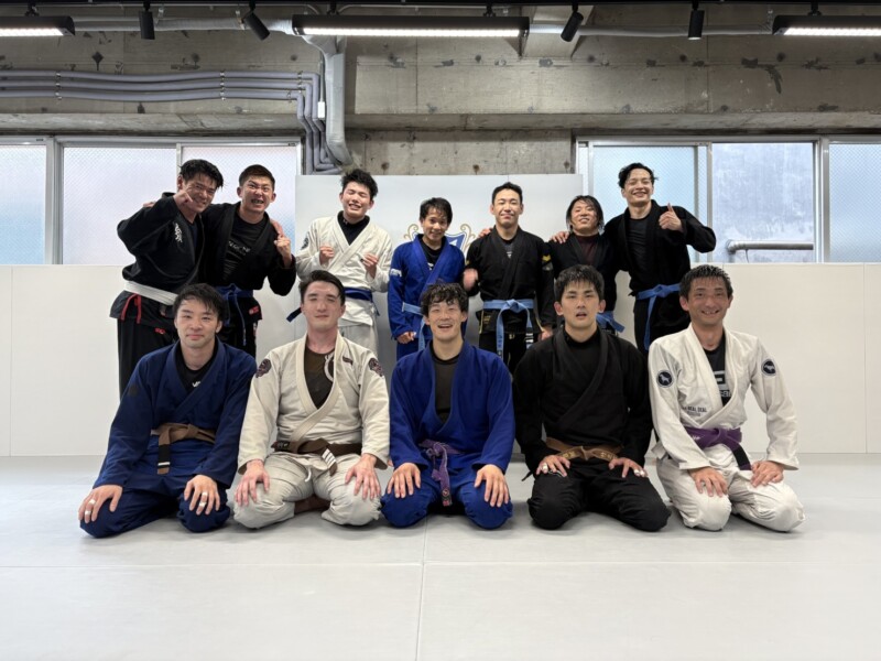 CAVE BJJ クラス風景